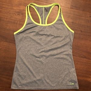 Champion Gray/Lime Green Tank